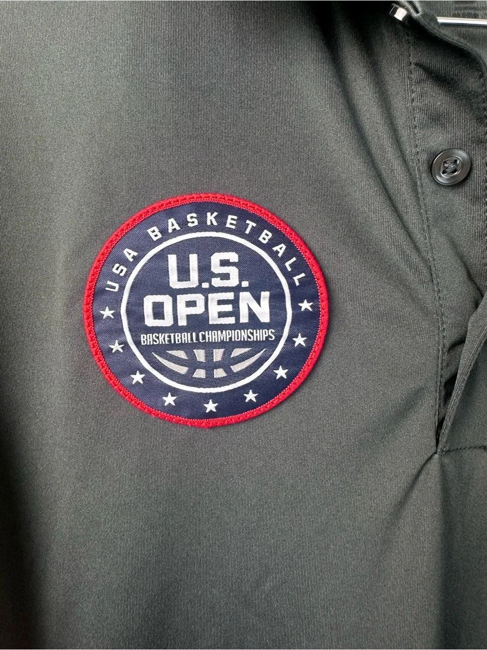Nike Black U.S. Open Short Sleeve Performance Polo